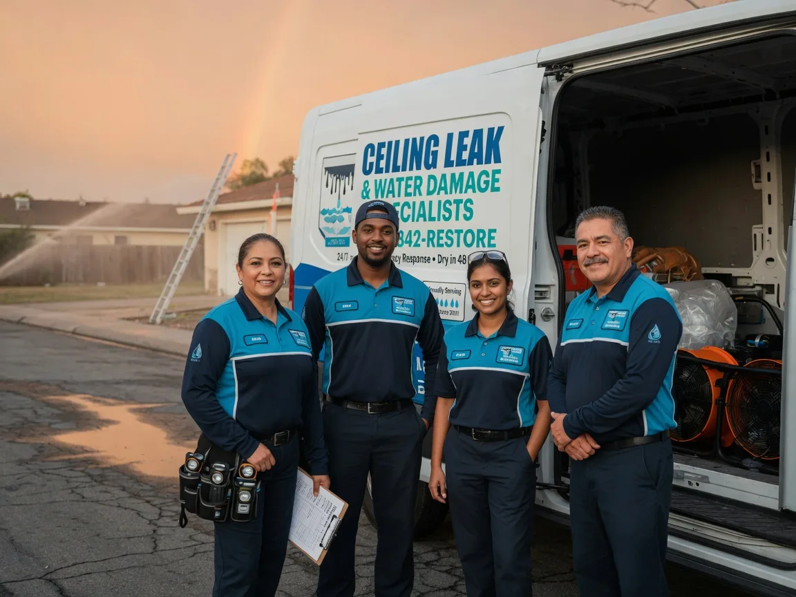 Ceiling Leak Cleanup company in South Solon, OH